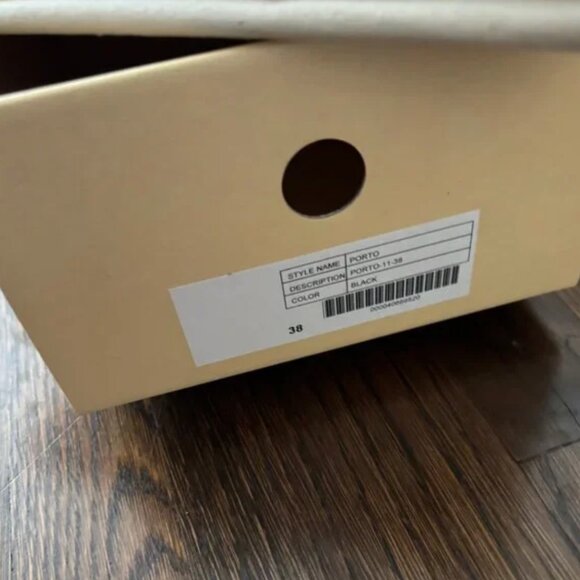 LOQ S Porto shoe in black, size 38 - Picture 6 of 9